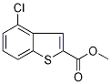 Methyl 4-chlorobenzo[b]thiophene-2-carboxylate Struktur