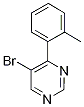 5-Bromo-4-(2-methylphenyl)pyrimidine 98% Struktur