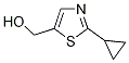 (2-Cyclopropyl-1,3-thiazol-5-yl)methanol Struktur