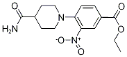 Ethyl 3-nitro-4-(piperidin-4-carboxamide-1-yl)benzoate Struktur