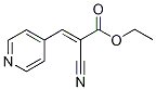 Ethyl 2-cyano-3-pyridin-4-ylacrylate Struktur