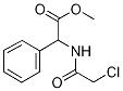 Methyl [(chloroacetyl)amino]phenylacetate Struktur