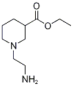 1-(2-Aminoethyl)-3-(ethoxycarbonyl)piperidine Struktur