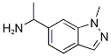 1-(1-Methyl-1H-indazol-6-yl)ethylamine Struktur