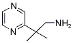 2-Methyl-2-(pyrazin-2-yl)propan-1-amine, 2-Methyl-2-(pyrazin-2-yl)propylamine Struktur