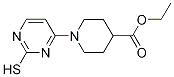 Ethyl 1-(2-thiopyrimidin-4-yl)piperidine-4-carboxylate Struktur