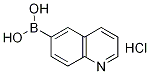 Quinoline-6-boronic acid hydrochloride Struktur