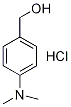 N,N-Dimethyl-4-(hydroxymethyl)aniline hydrochloride Struktur