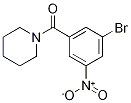 1-(3-Bromo-5-nitrobenzoyl)piperidine 98% Struktur