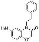 6-Amino-4-(2-phenylethyl)-2H-1,4-benzoxazin-3(4H)-one Struktur