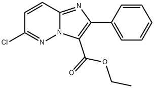 Ethyl 6-chloro-2-phenylimidazo[1,2-b]pyridazine-3-carboxylate Struktur