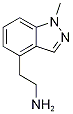 2-(1-Methyl-1H-indazol-4-yl)ethylamine Struktur