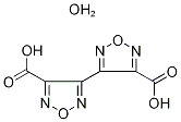 3,3'-Bi-1,2,5-oxadiazole-4,4'-dicarboxylic acid hydrate Struktur