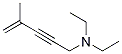 N,N-Diethyl-4-methylpent-4-en-2-yn-1-amine Struktur