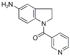 1-(Pyridin-3-ylcarbonyl)indolin-5-amine Struktur