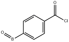 4-(Oxoboronyl)benzoyl chloride Struktur