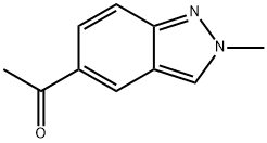 1-(2-Methyl-2H-indazol-5-yl)ethan-1-one Struktur