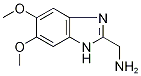 (5,6-Dimethoxy-1H-benzimidazol-2-yl)methylamine Struktur