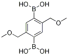 2,5-Bis(methoxymethyl)benzene-1,4-diboronic acid Struktur