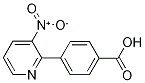 4-(3-Nitropyridin-2-yl)benzoic acid Struktur