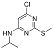 6-Chloro-N-isopropyl-2-(methylthio)pyrimidin-4-amine Struktur