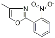 4-Methyl-2-(2-nitrophenyl)-1,3-oxazole Struktur