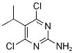 2-Amino-4,6-dichloro-5-isopropylpyrimidine Struktur