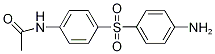 4-(Acetamido)-4'-aminobiphenyl sulphone Struktur