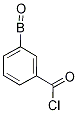 3-(Oxoboronyl)benzoyl chloride Struktur