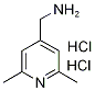 (2,6-Dimethylpyridin-4-yl)methylamine dihydrochloride Struktur