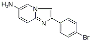 6-Amino-2-(4-bromophenyl)imidazo[1,2-a]pyridine Struktur