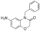 6-Amino-4-benzyl-2H-1,4-benzoxazin-3(4H)-one Struktur