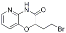 2-(2-Bromoethyl)-3,4-dihydro-3-oxo-2H-pyrido[3,2-b][1,4]oxazine Struktur