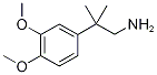 2-(3,4-Dimethoxyphenyl)-2-methylpropylamine Struktur