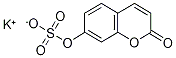 Potassium 2-oxo-2H-chromen-7-yl sulphate Struktur