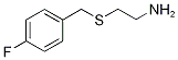 2-(4-Fluorobenzylthio)ethylamine 95% Struktur