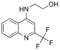 4-[(2-Hydroxyethyl)amino]-2-(trifluoromethyl)quinoline Struktur