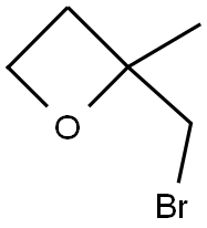 2-methyl-2-bromomethyloxetane Struktur