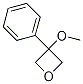 3-phenyl-3-methoxyoxetane Struktur