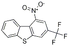 4-Nitro-2-(trifluoromethyl)-9-thiafluorene, 6-Nitro-4-(trifluoromethyl)-[1,1'-biphenyl]-2,2-diyl sulphide Struktur