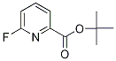 tert-Butyl 6-fluoropyridine-2-carboxylate Struktur