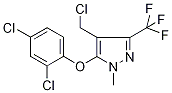 4-(Chloromethyl)-5-(2,4-dichlorophenoxy)-1-methyl-3-(trifluoromethyl)-1H-pyrazole 97% Struktur