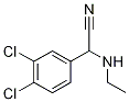 2-(3,4-dichlorophenyl)-2-(ethylamino)acetonitrile Struktur