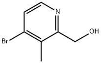 (4-Bromo-3-methylpyridin-2-yl)methanol Struktur