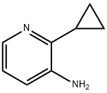 2-Cyclopropylpyridin-3-amine Struktur