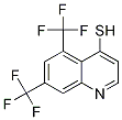 5,7-Bis(trifluoromethyl)quinoline-4-thiol Struktur