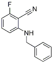 N-(2-Cyano-3-fluorophenyl)benzylamine Struktur