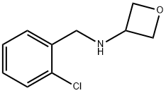 N-(2-Chlorobenzyl)oxetan-3-amine Struktur