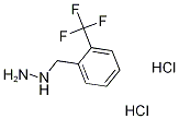 1-[2-(Trifluoromethyl)benzyl]hydrazine dihydrochloride Struktur