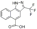 3-(Trifluoromethyl)-1H-benzo[g]indazole-5-carboxylic acid Struktur